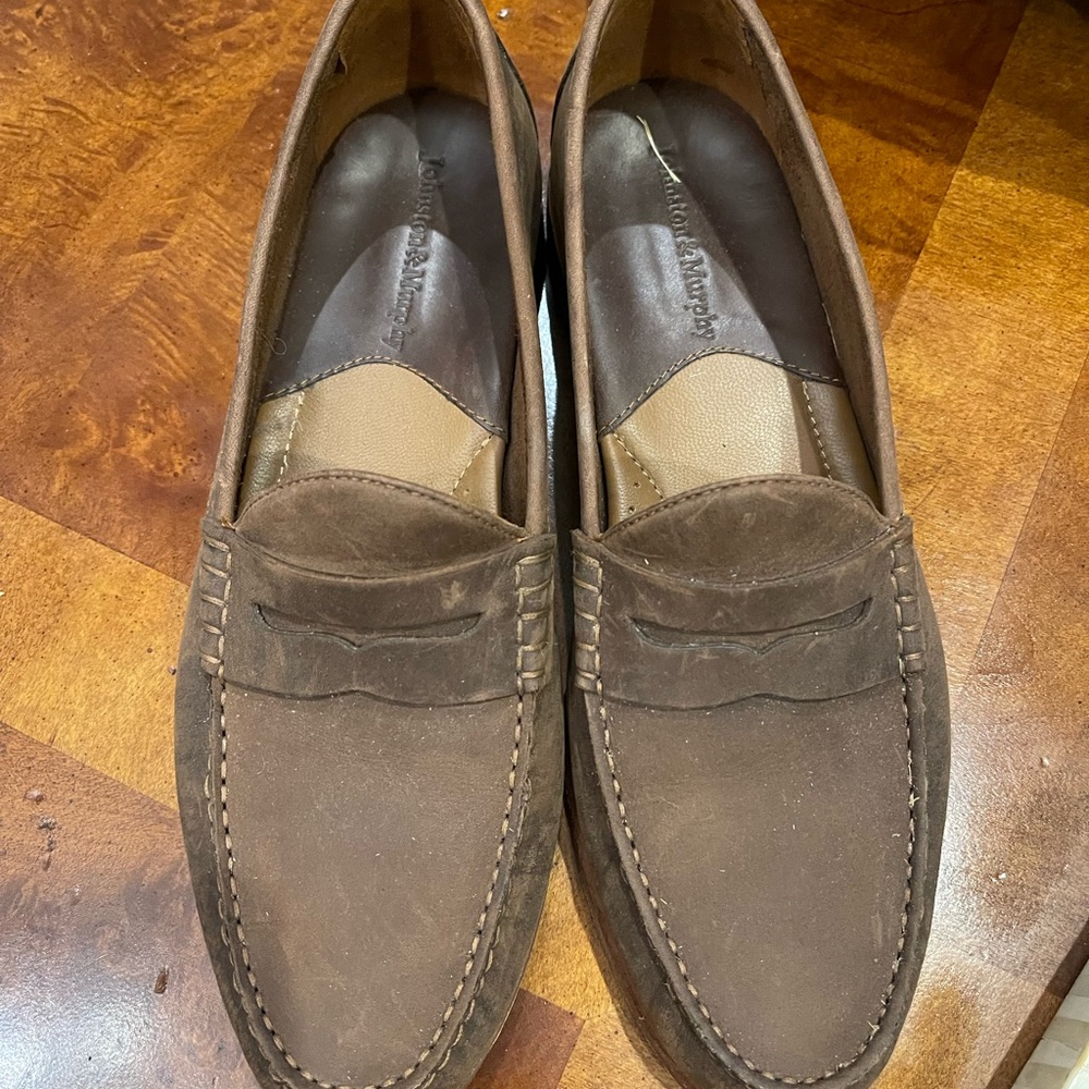 Johnston and Murphy Brown Loafers